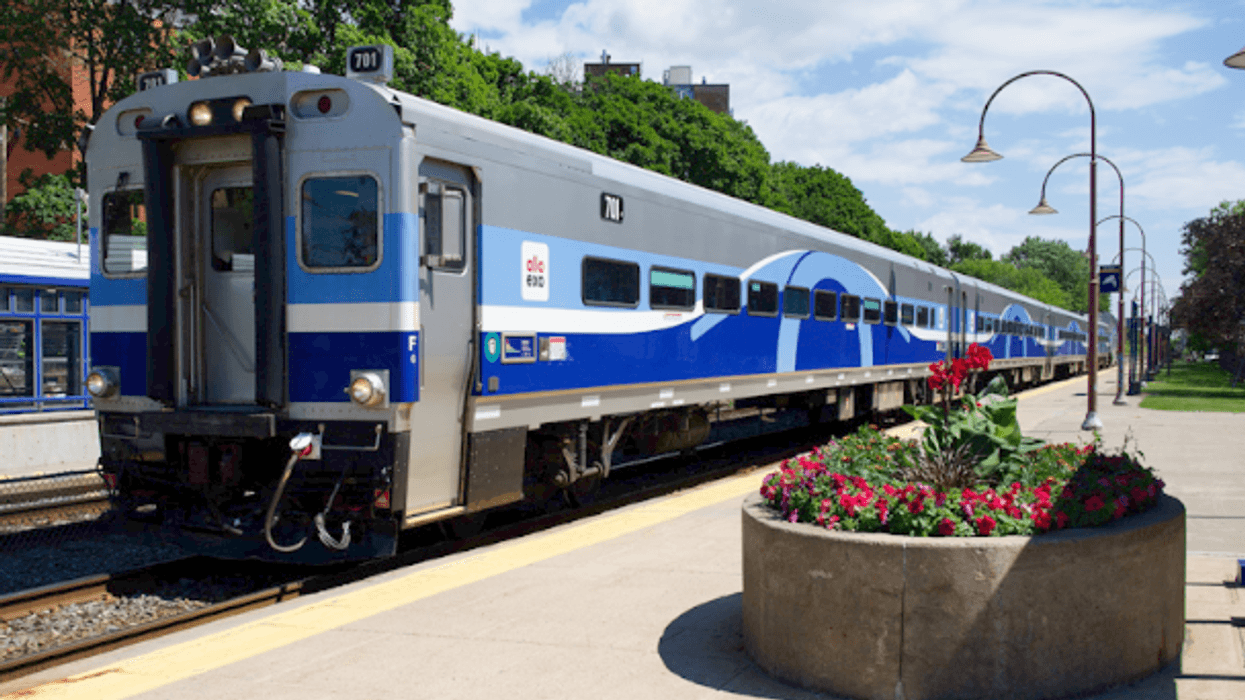 A Montreal Exo commuter train.