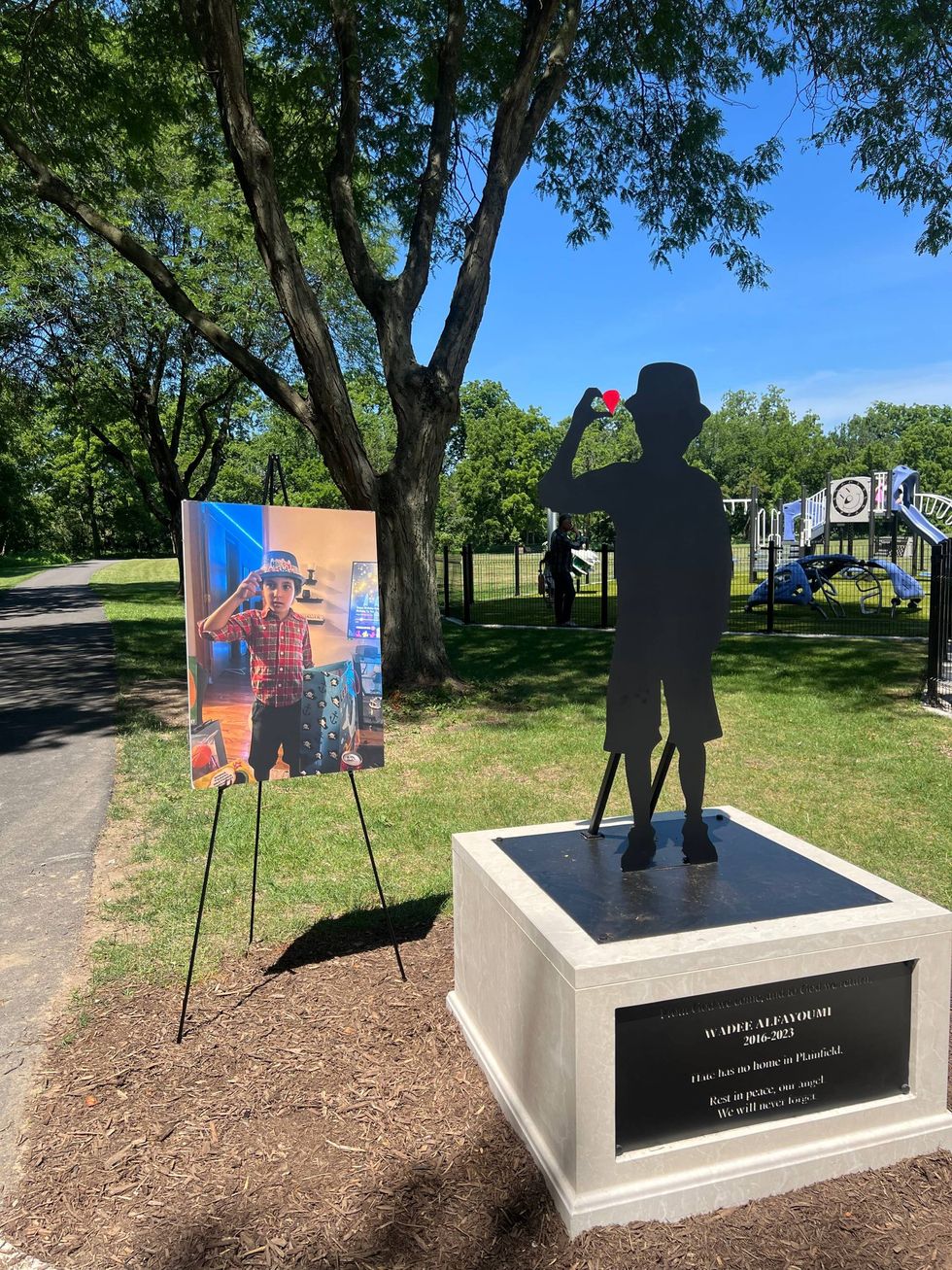 A monument in Chicago