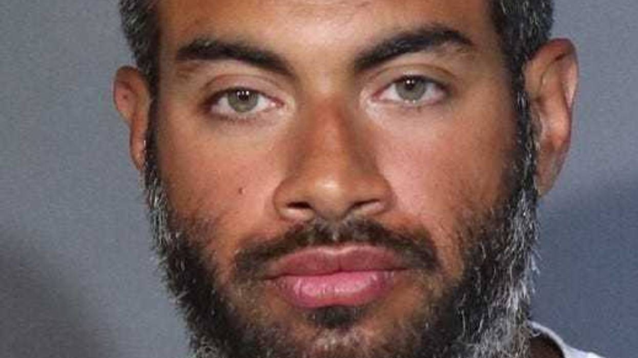 A mugshot of Donny Ubiera