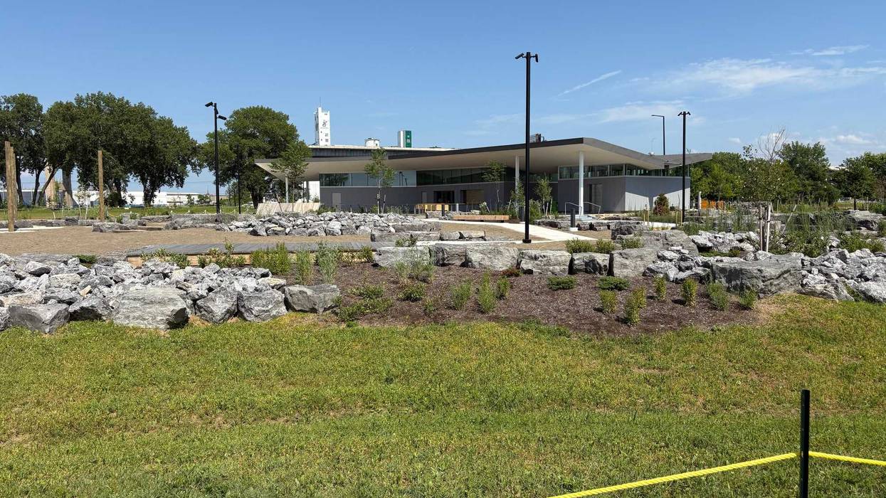 A new building at Wilkeson Pointe