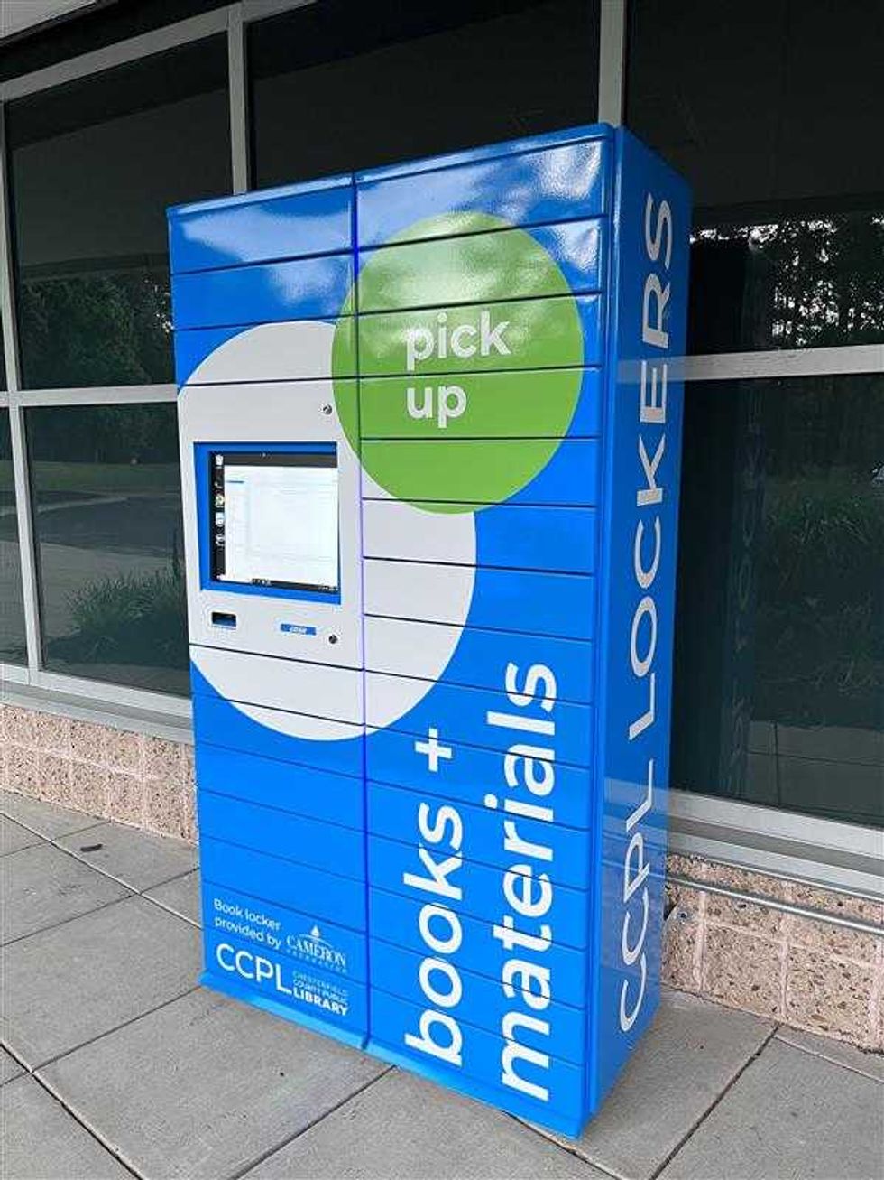 Book Lockers Arrive at Two Chesterfield Public Libraries