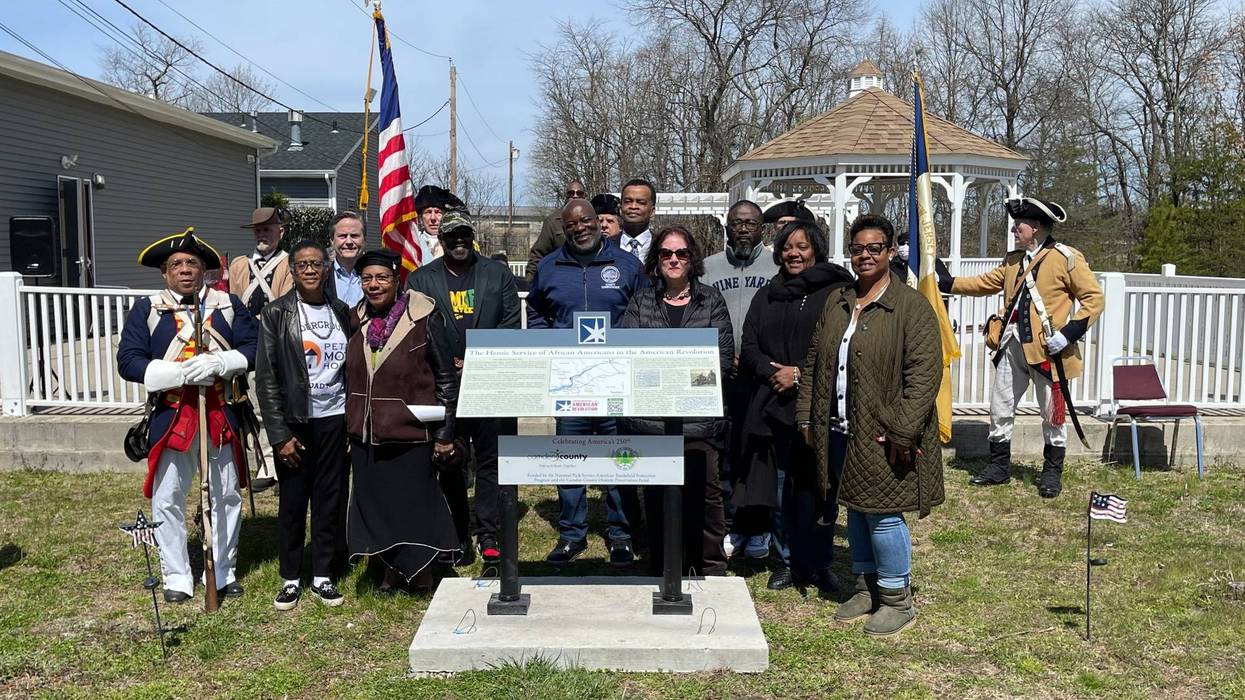 A new historical marker memorializing Black figures of the American Revolution was installed in Lawnside, New Jersey.
