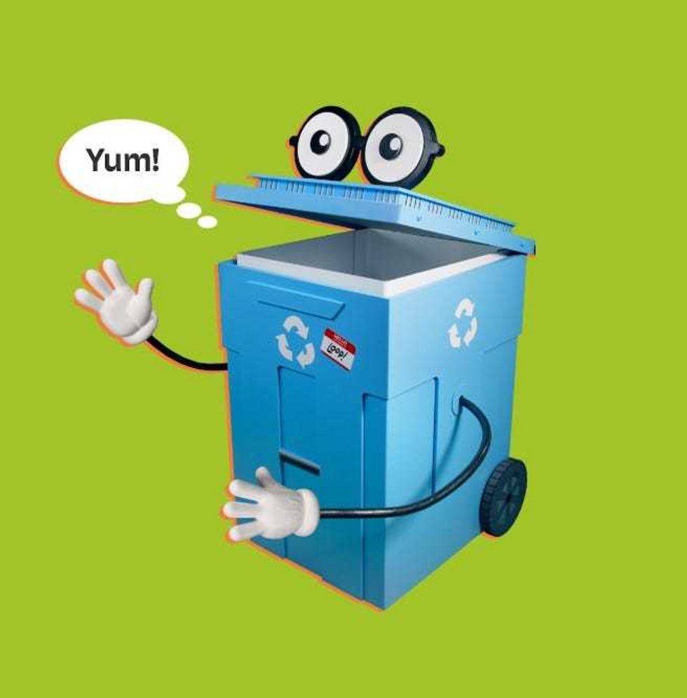 A new regional campaign is encouraging residents across Chicagoland to "feed the cart" and help revive enthusiasm for recycling.