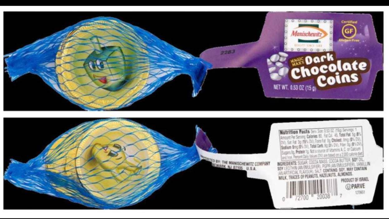A NJ company recalled Manischewitz dark chocolate coins Friday.