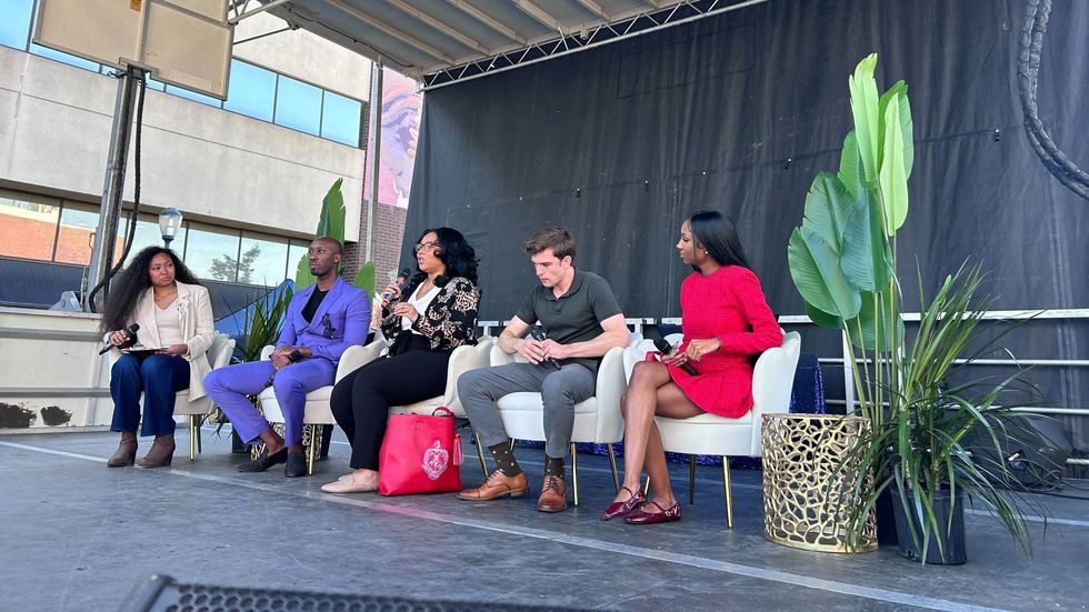 A panel discussion moderated by Yumeno Young featured local social media influencers Senzwa Ntshepe, Kamryn Davis, Connor King and Saudiah B.