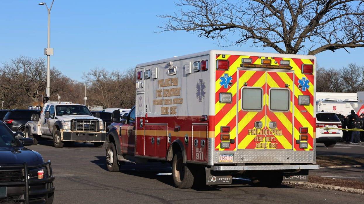 A Philadelphia Fire Department ambulance.
