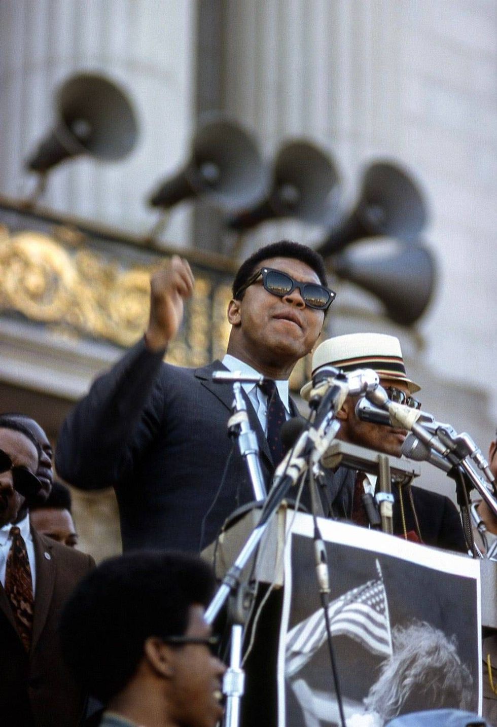 A photo in a collection of 1960s era pictures found in a storage unit auction.