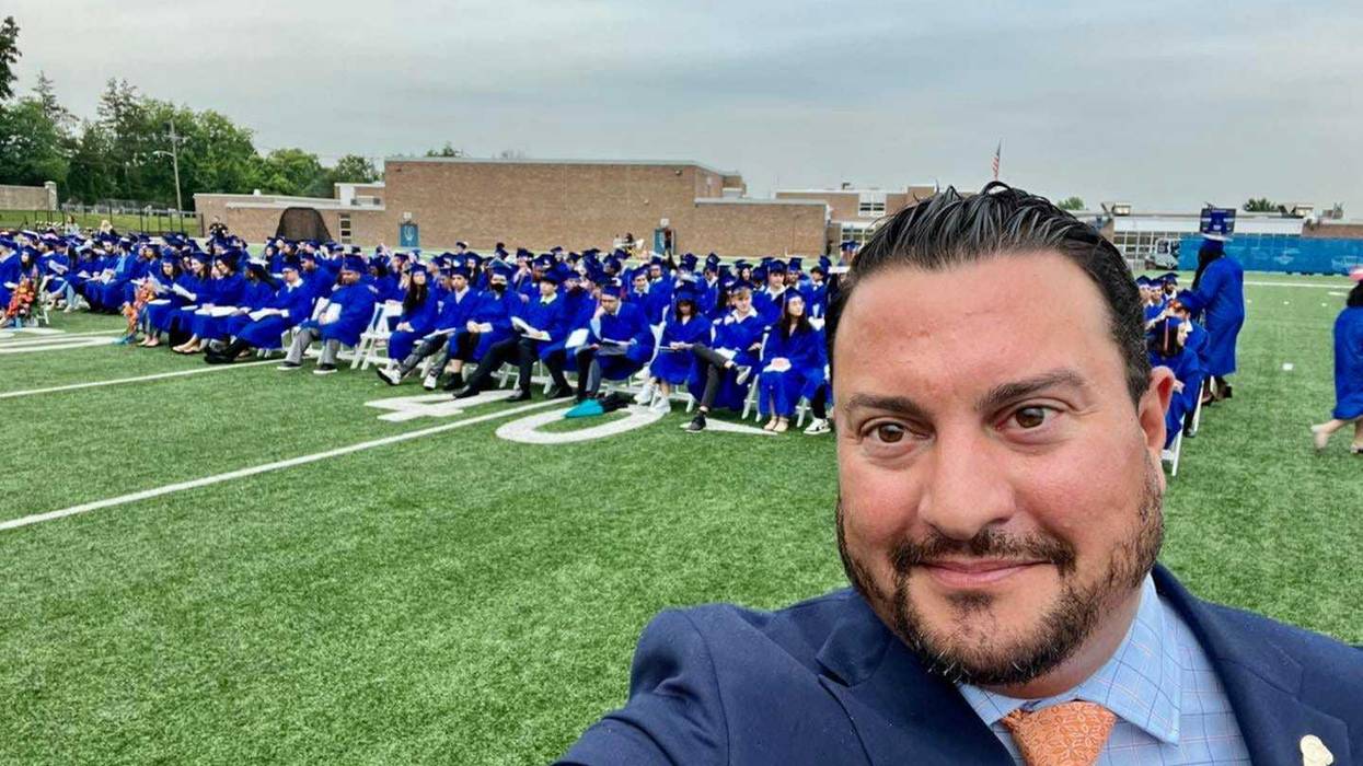 A photo of Petty posted the Lodi Superintendent Facebook account.