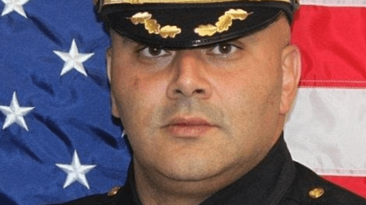 A photo of Police Chief Ahmed Naga posted on the Long Hill Township Police Department's Facebook page.