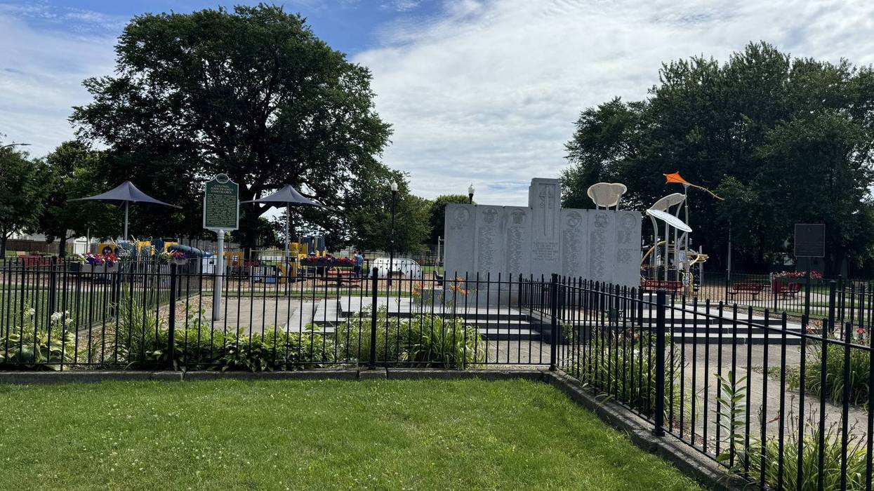 A picture of Veterans Park in the City of Hamtramck