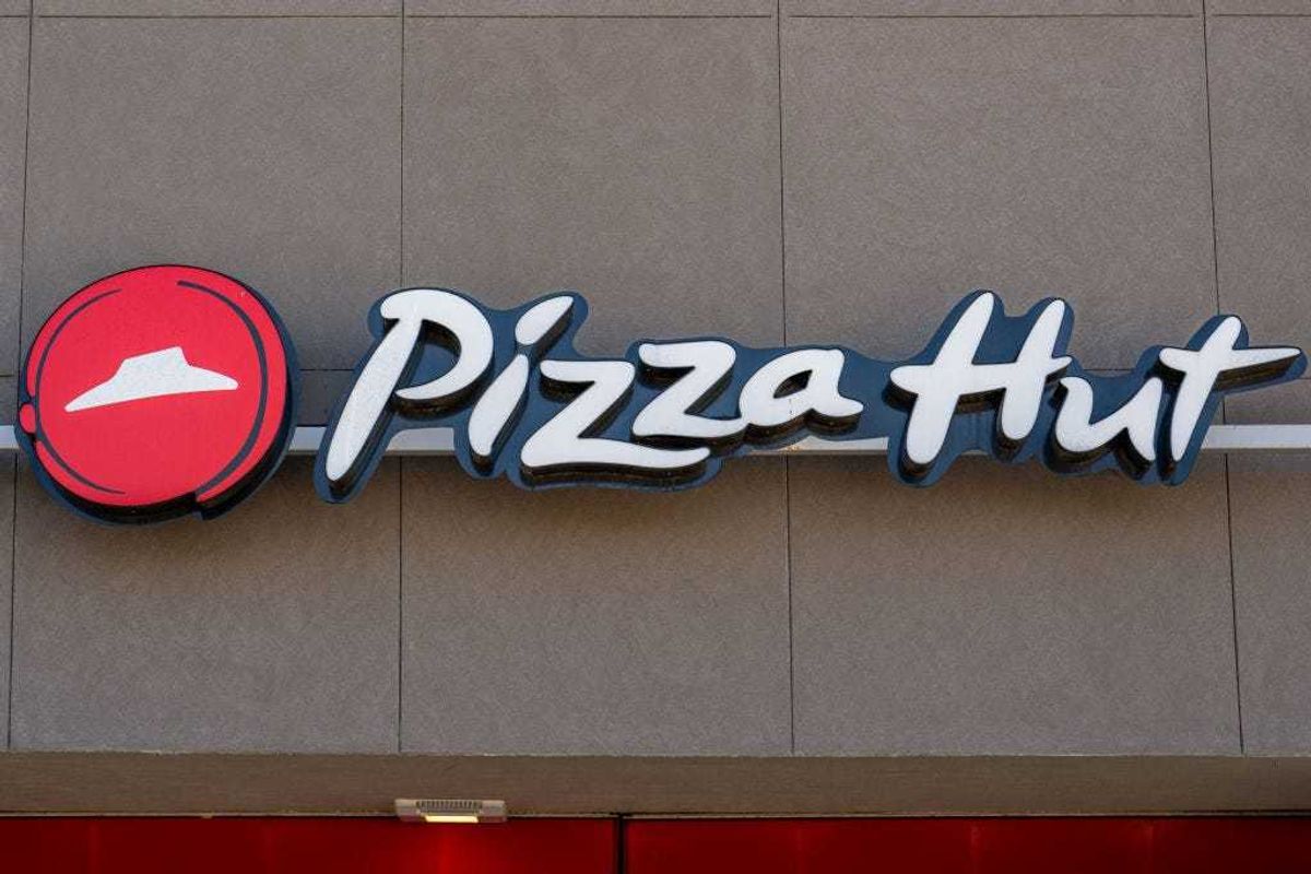 A Pizza Hut store is seen on November 01, 2023 in Austin, Texas. Pizza Hut's third-quarter revenue fell short of analysts' expectations for same-store sales.