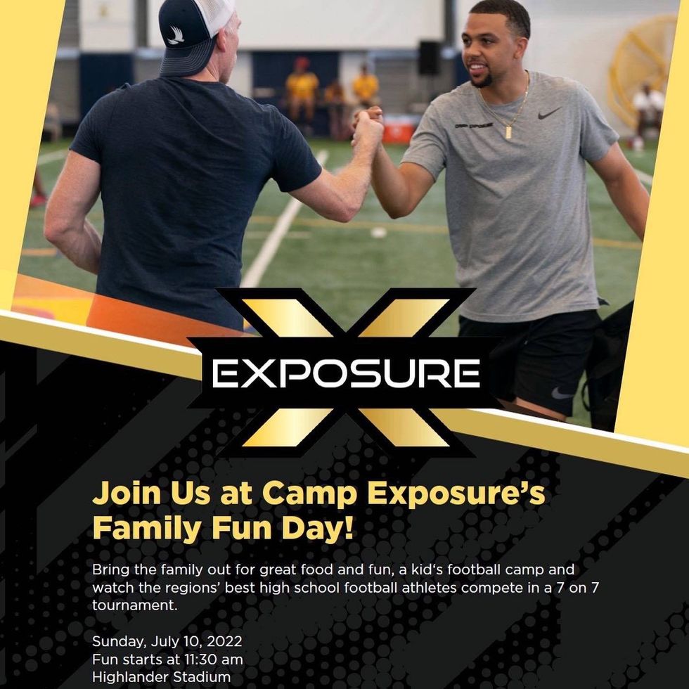 A poster for Camp Exposure