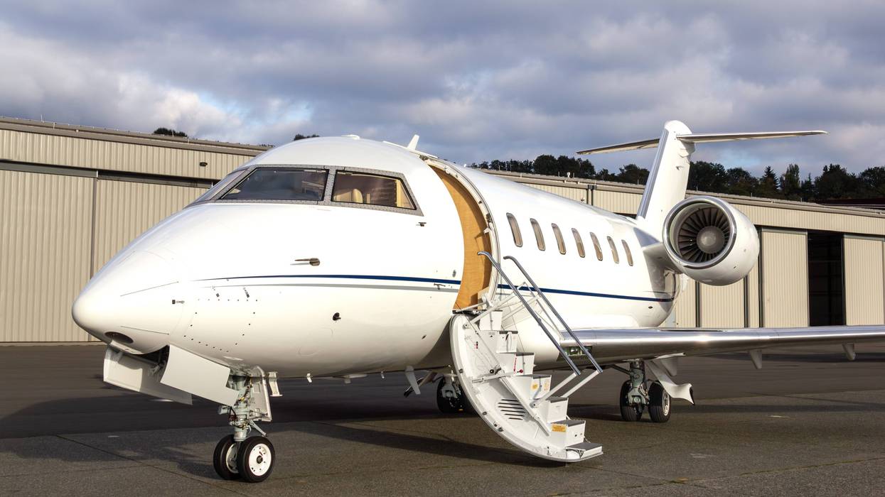 A private jet carrying eight people crashed while attempting to take off from Bangor International Airport Sunday evening amid a major winter storm, federal officials confirmed.