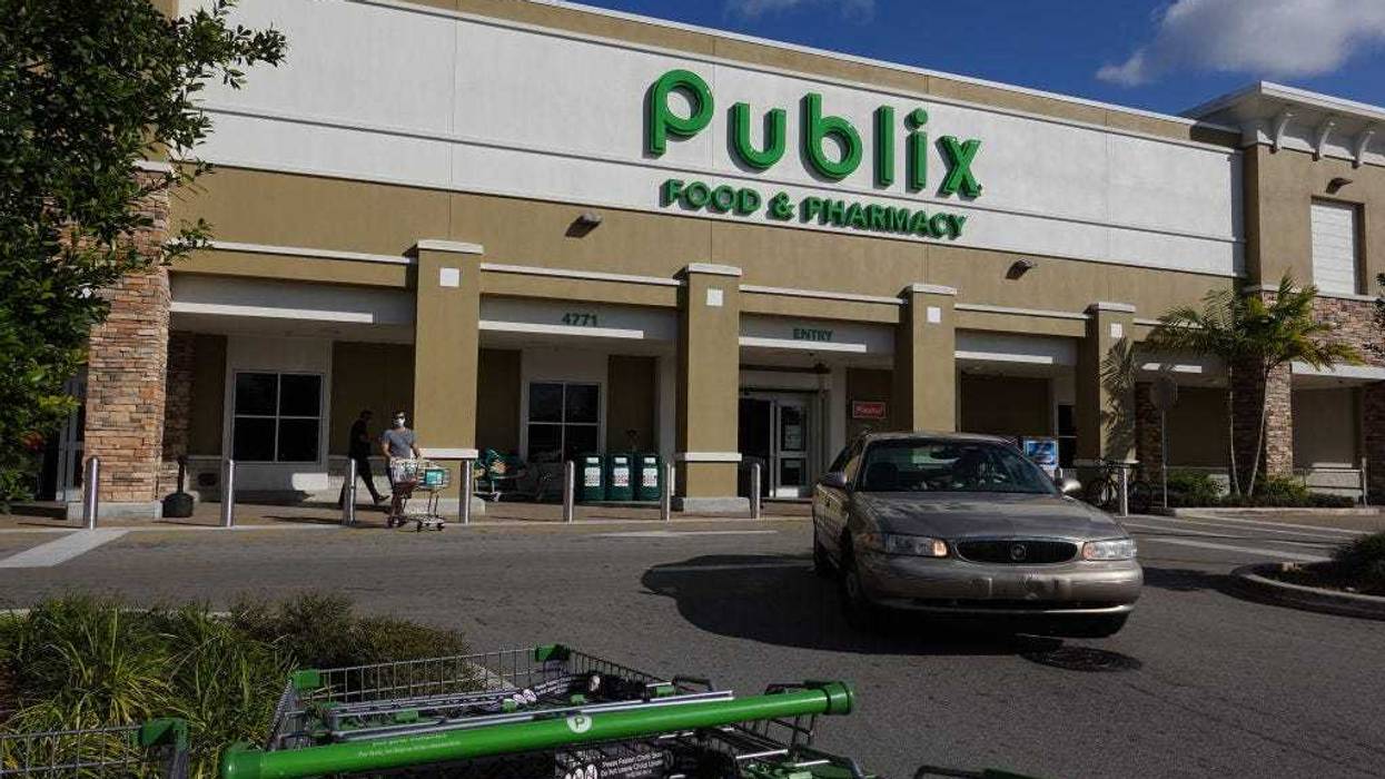 A Publix Food & Pharmacy store where COVID-19 vaccinations were being administered on January 29, 2021 in Delray Beach, Florida.
