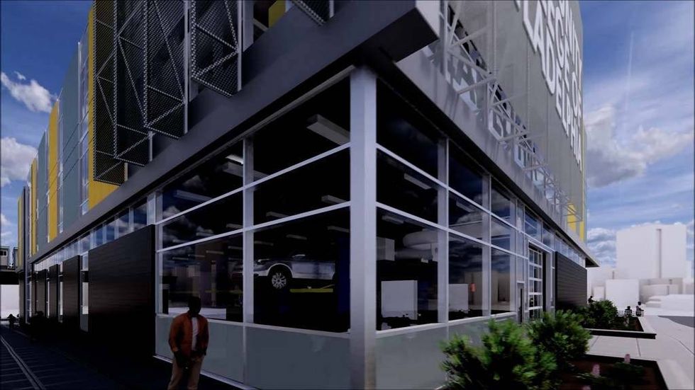 A rendering of Community College of Philadelphia