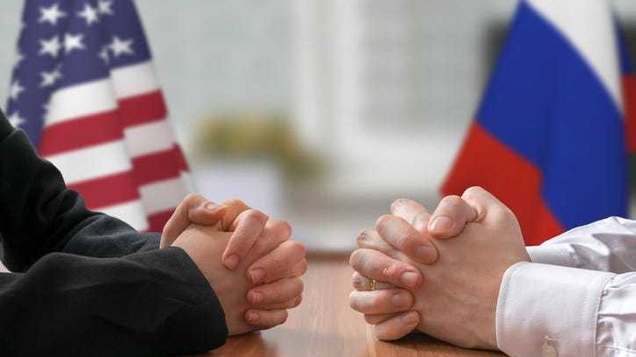 A representative for the U.S. and Russia negotiating.