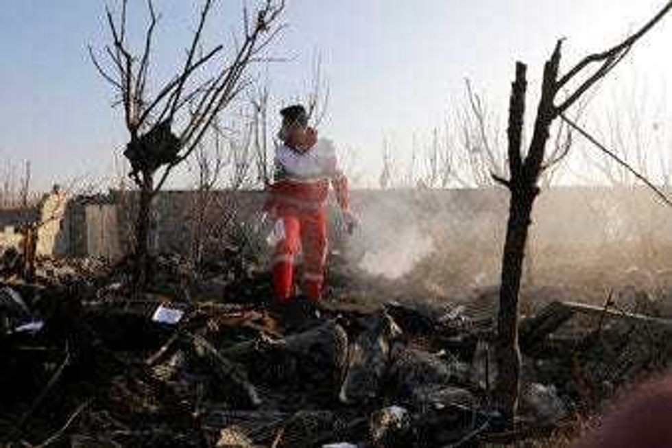Ukrainian Airplane Crashes Near Iran's Capital, Killing 176