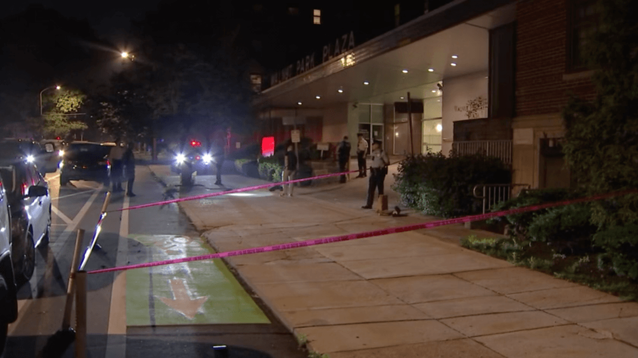 A security guard was shot at an apartment complex in West Philadelphia overnight, police said.