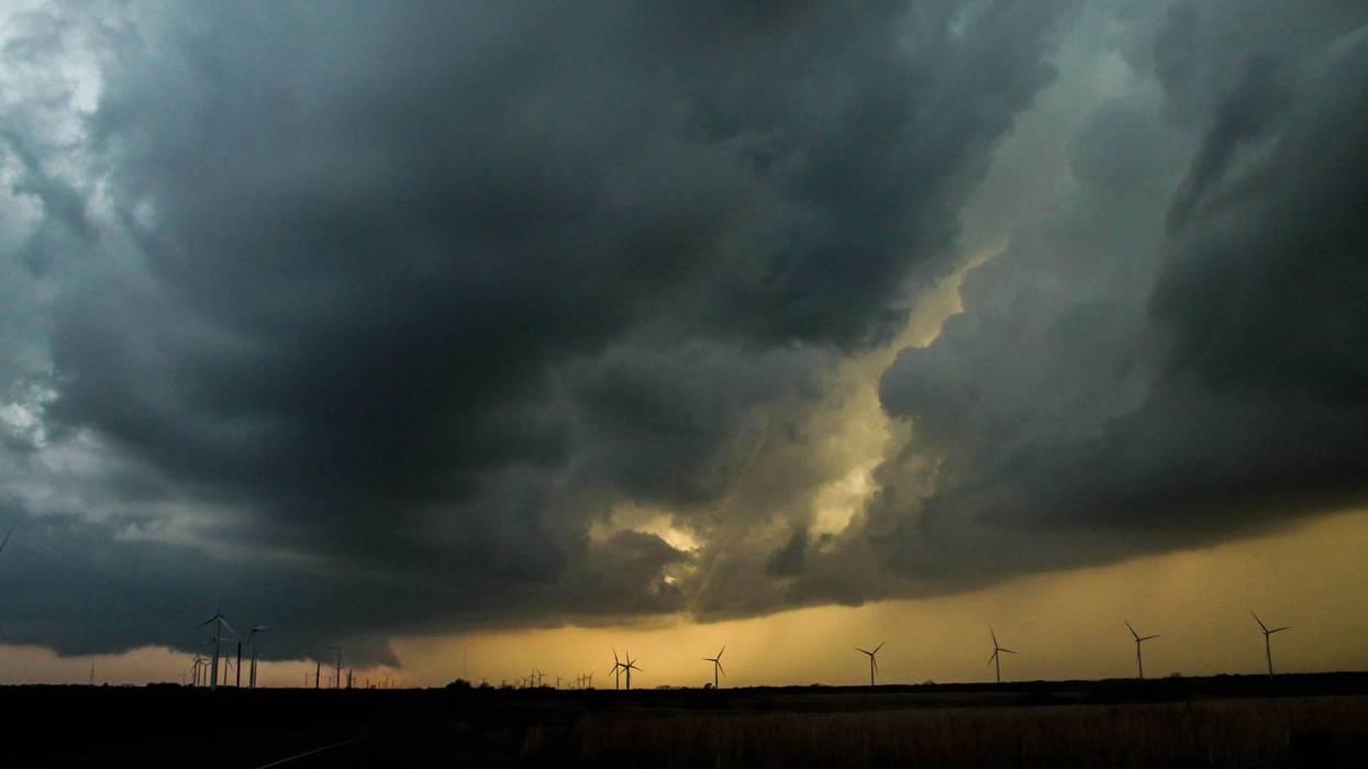 A severe weather threat in Kansas' forecast