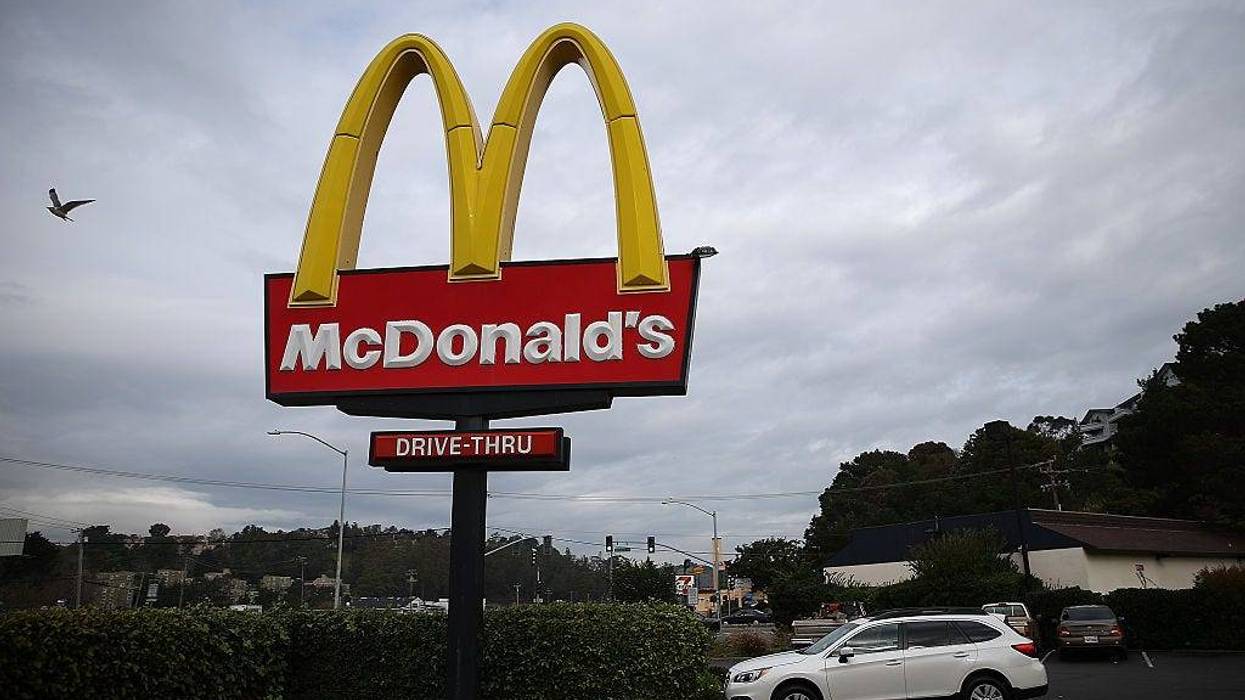 A sign is posted outside of a McDonald's restaurant on December 8, 2014 in San Rafael, California. McDonald's reported a worse than expected decline in November global same-restaurant sales.