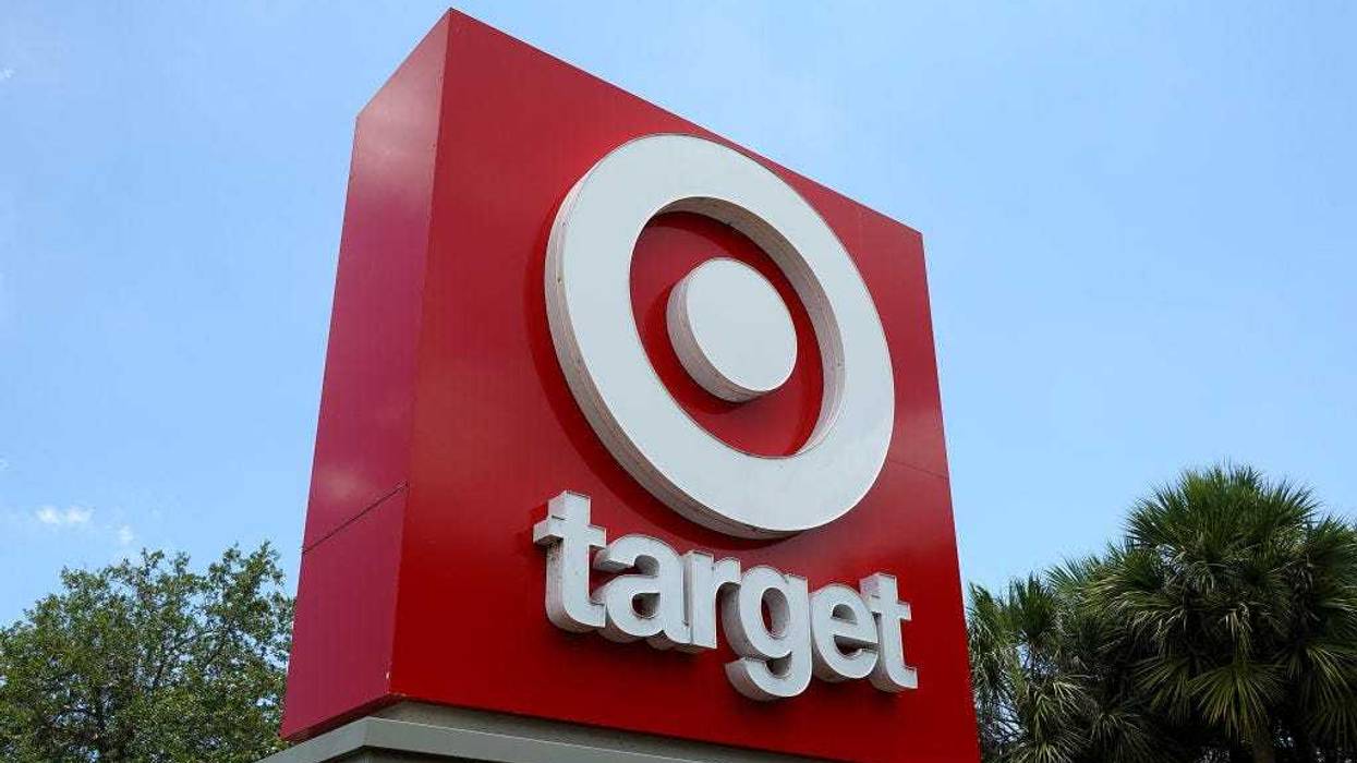 A sign outside of a Target department store on May 17, 2023 in North Miami Beach, Florida.