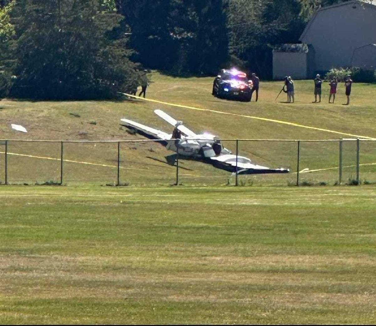 A small plane crash in Shakopee has left two people injured.