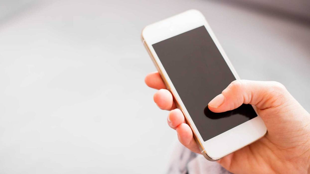 A smartphone.