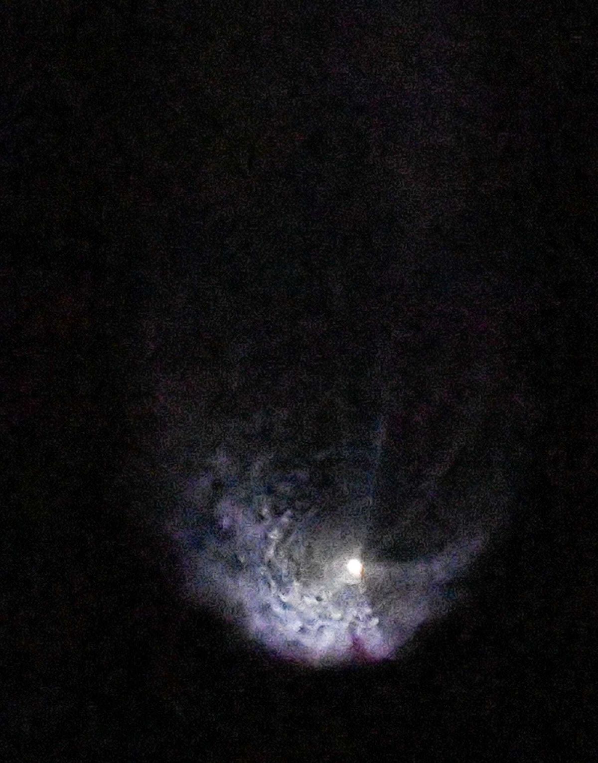 A SpaceX Falcon 9 rocket lifts off from Cape Canaveral Space Force Station, FL Tuesday, October 17, 2023. The rocket is carrying a batch of Starlink satellites. Craig Bailey/FLORIDA TODAY via USA TODAY NETWORK