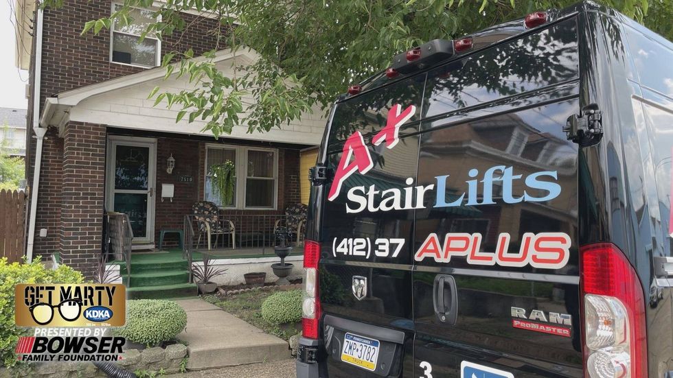 A+ Stairlifts van