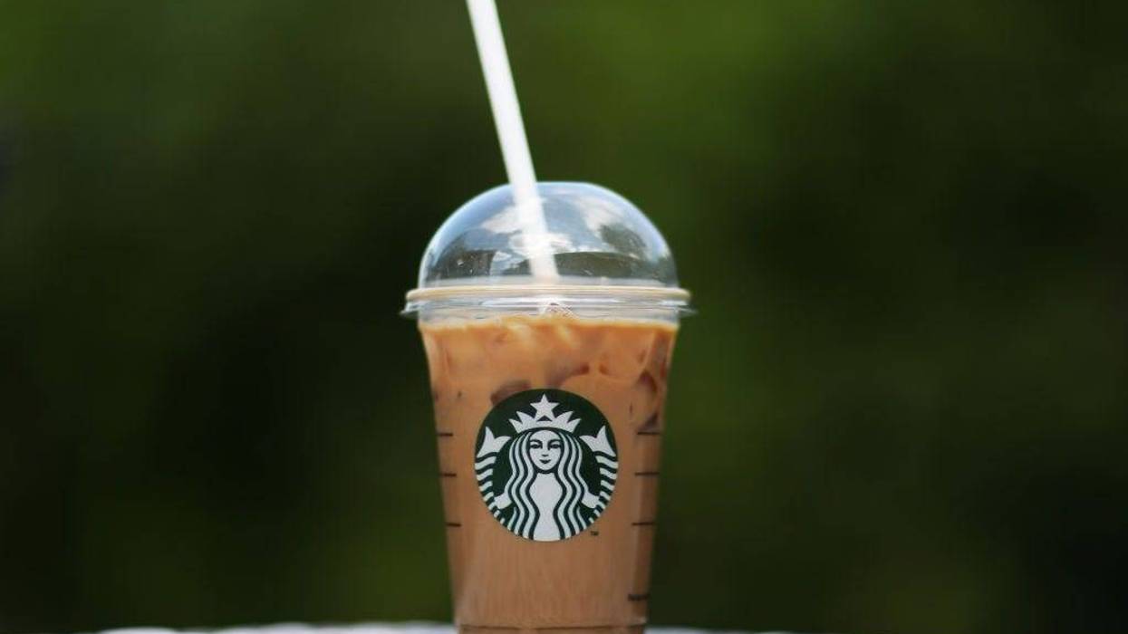 A Starbucks beverage.
