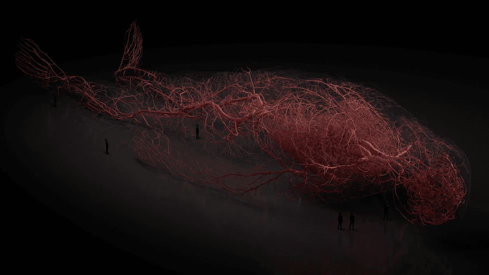 A still from "Evolver."