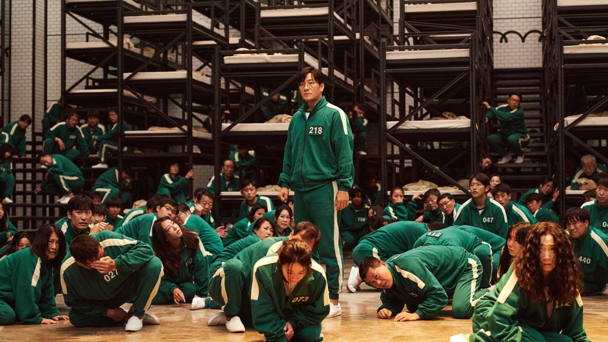 A still from the Netflix series "Squid Game"