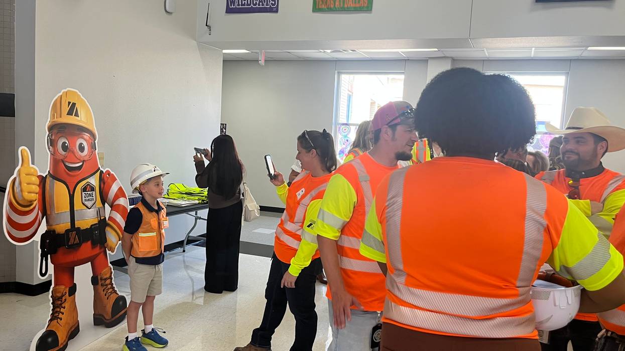 Kids learn work zone safety during West Fort Worth construction