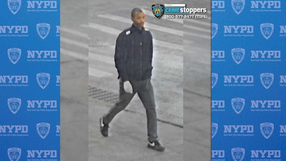 A surveillance photo of a suspect in the murder of 14-year-old Caleb Rijos.