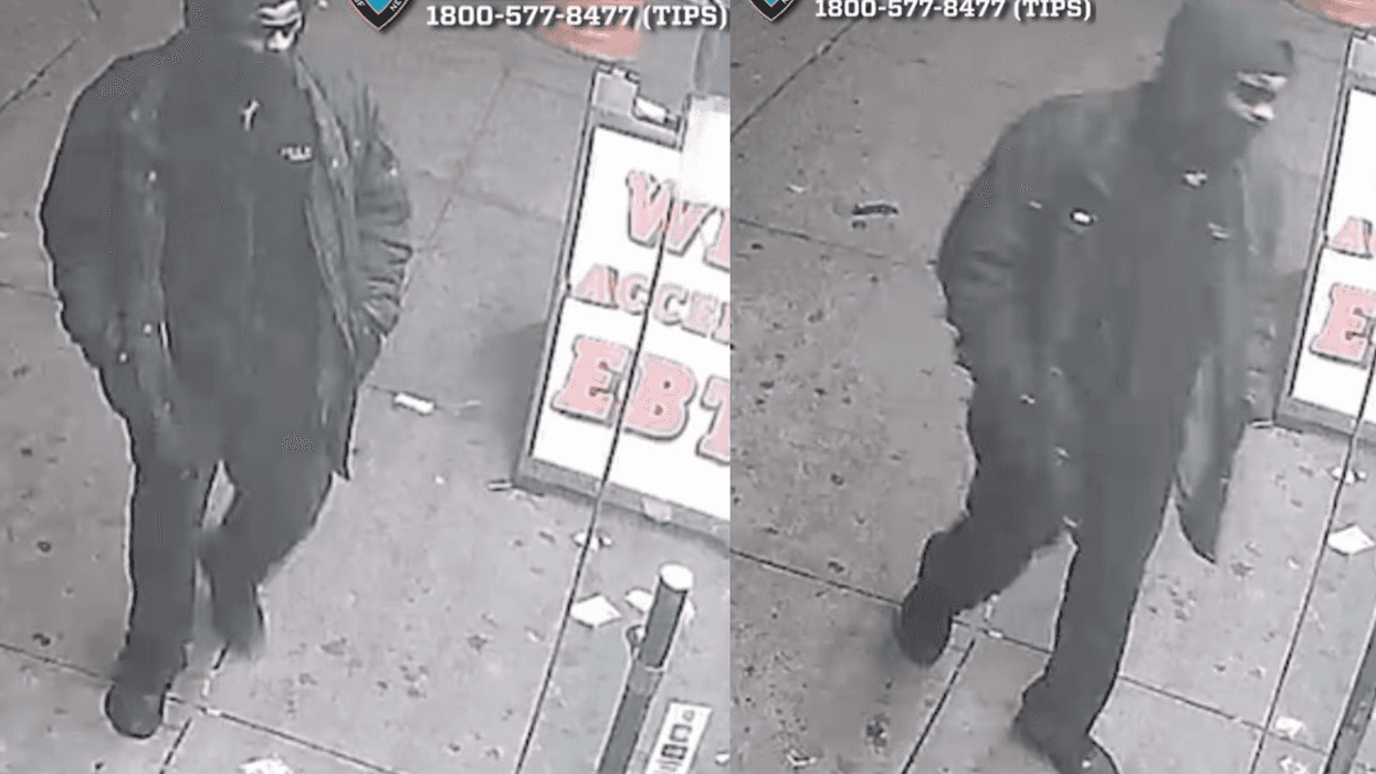 A suspect in a shooting on Melrose Avenue in the Bronx that occurred at about 11:15 p.m. on Wednesday.