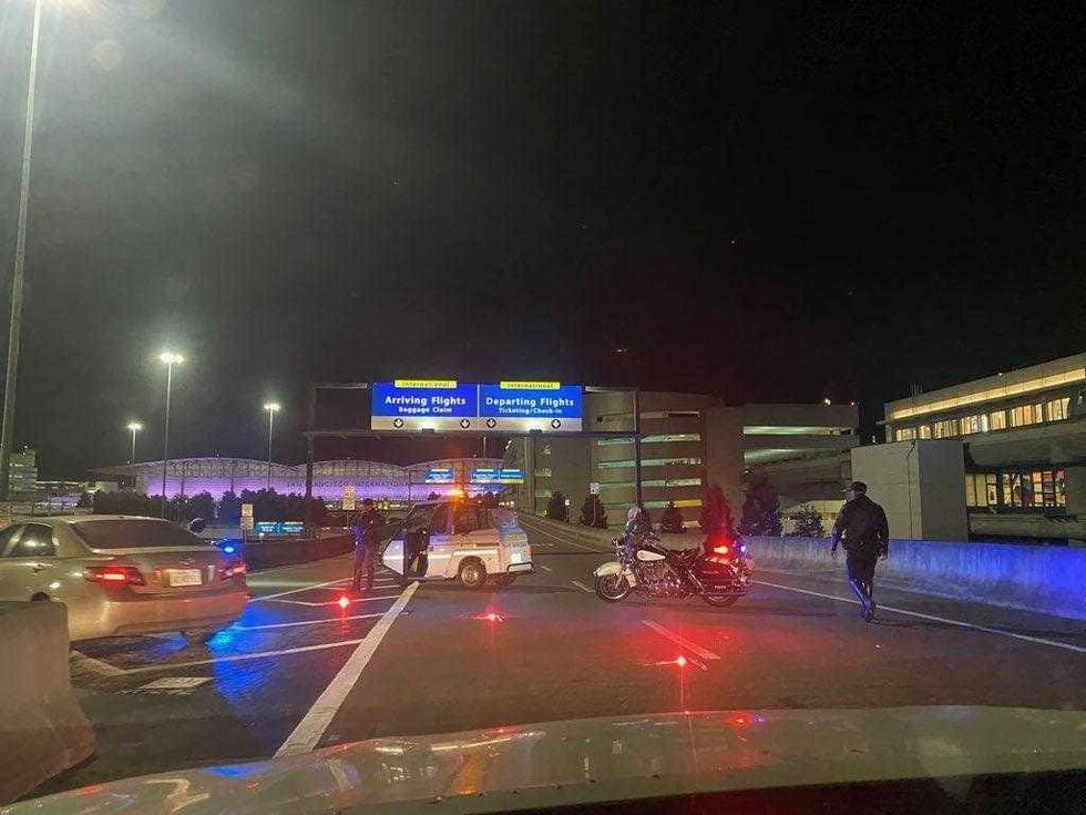 A suspect is in custody after the international terminal at San Francisco International Airport was evacuated late Friday due to a "suspicious device" labeled as "possibly incendiary."