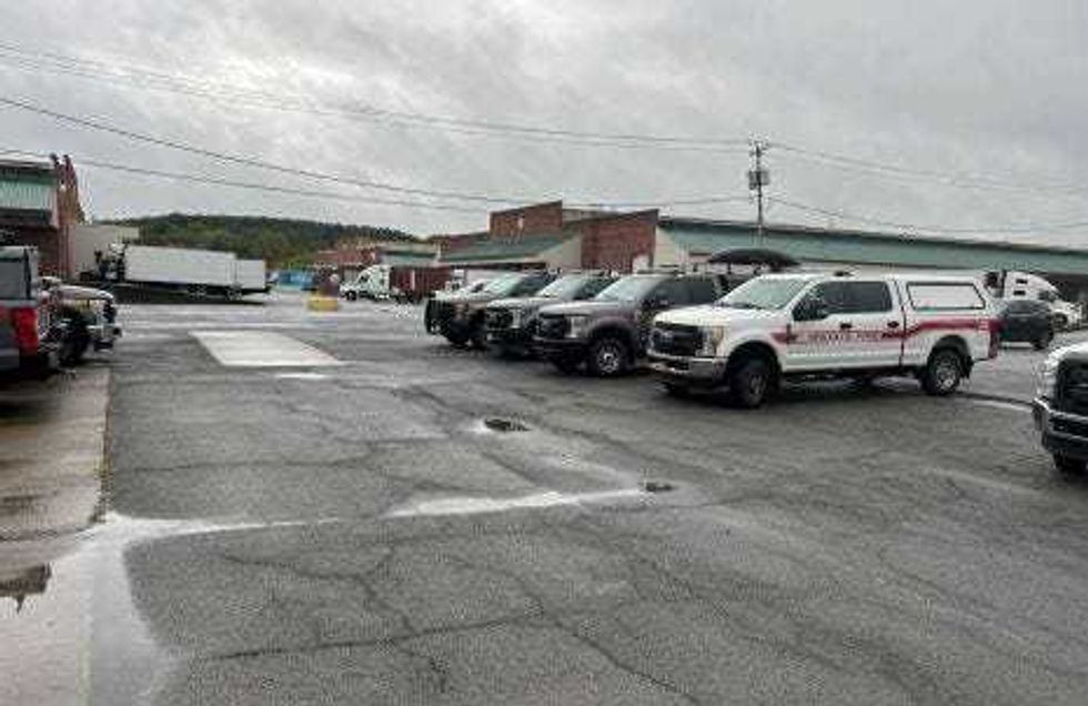 A swift water rescue team and emergency rescue equipment was deployed to North Carolina from New York on Thursday to help manage the fallout from now-Category 4 storm Hurricane Helene.