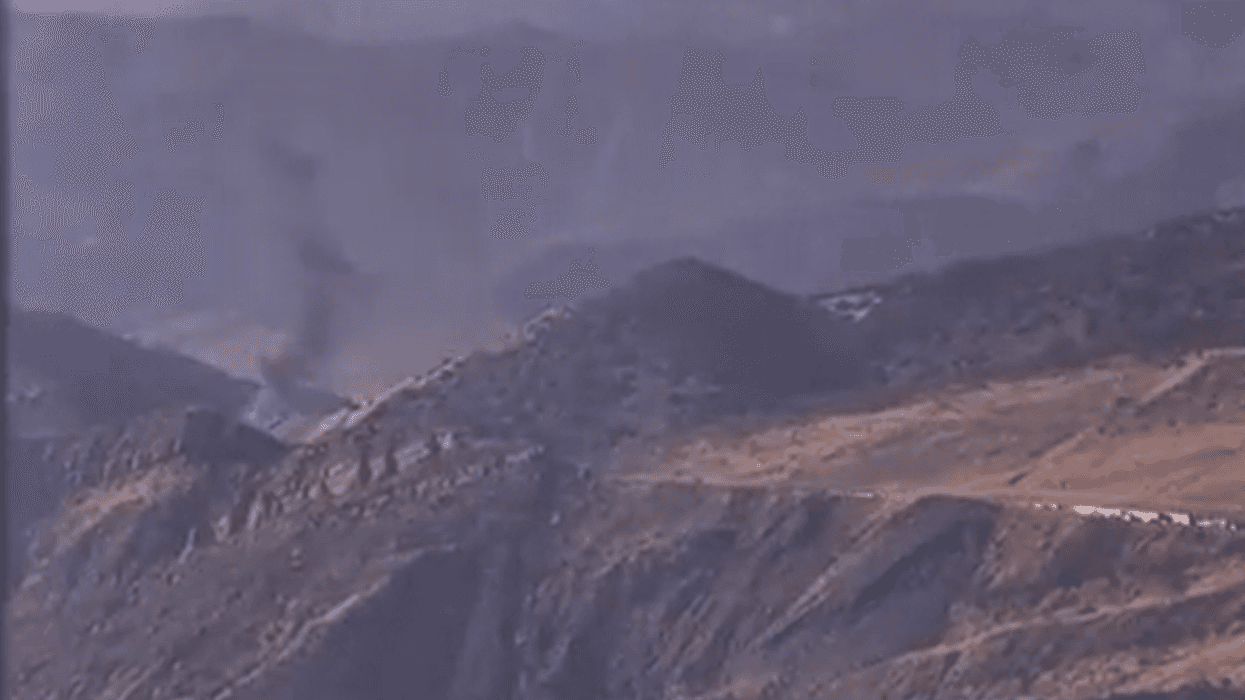 A tanker fire has shut down parts of the I-5 Freeway near Pyramid Lake in the Grapevine area Monday evening.