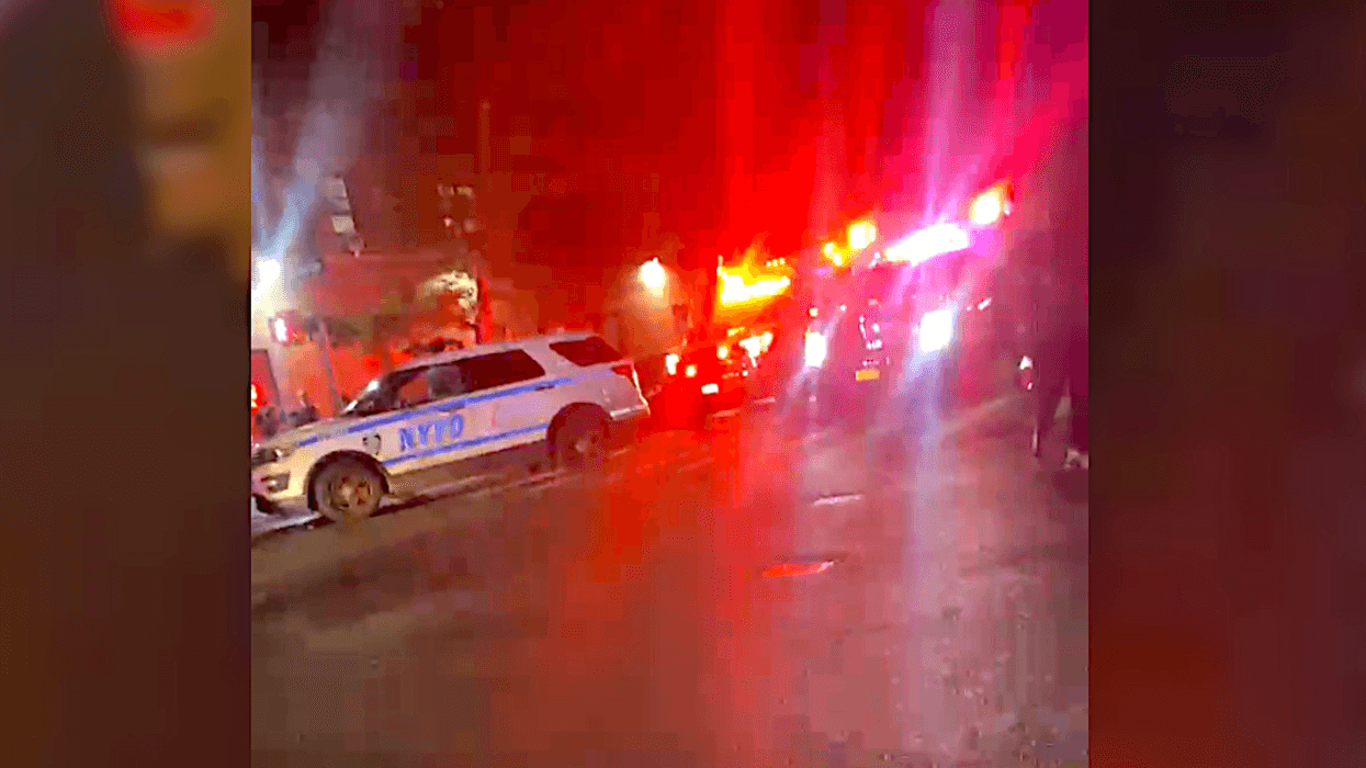 A teen girl was shot in the chest near Grant Park in Claremont Village after men opened fire on a crowd of people