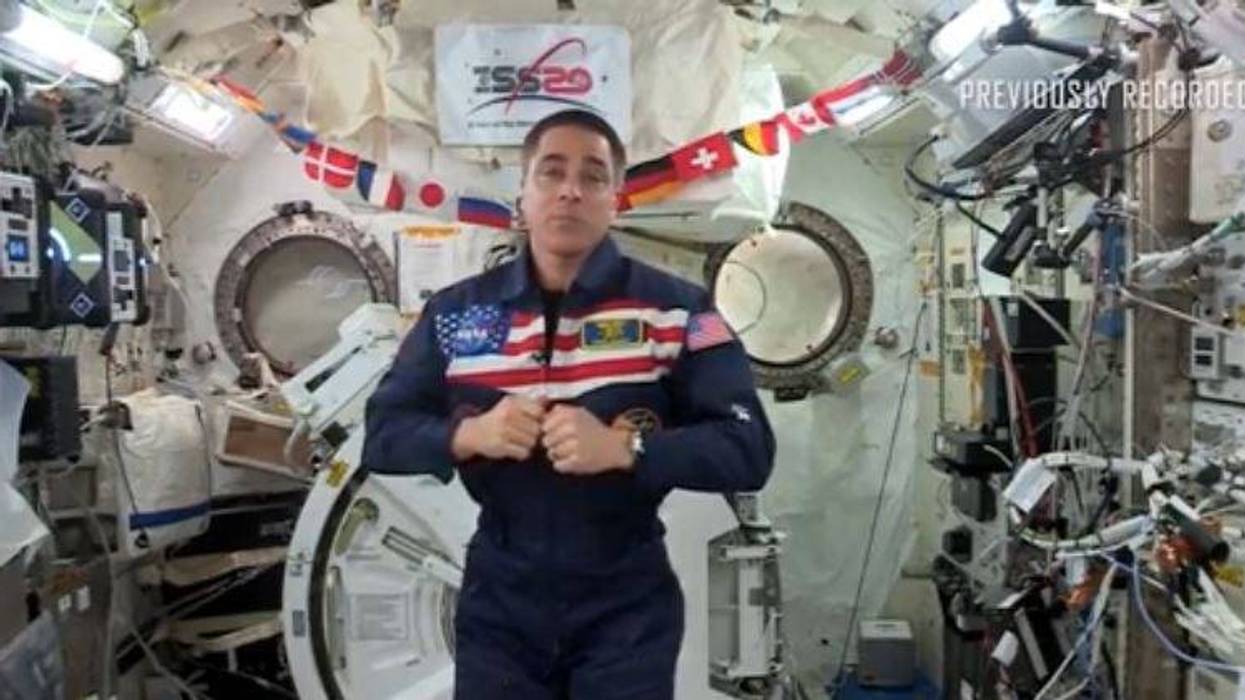 A tribute to veterans from space on Veterans Day 2020 from Navy Capt. Chris Cassidy at the International Space Station.