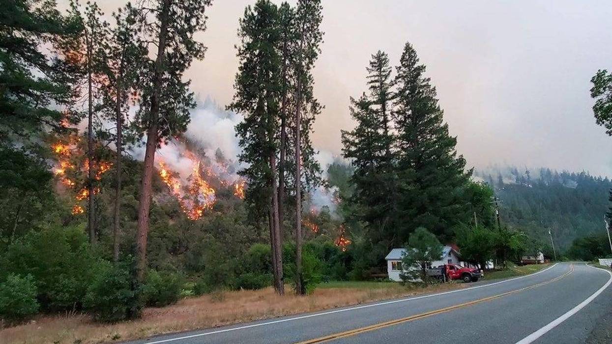 A TV news crew is facing criminal action from the Siskiyou County Sheriff’s Office after bringing a civilian into the McKinney Fire evacuation zone.