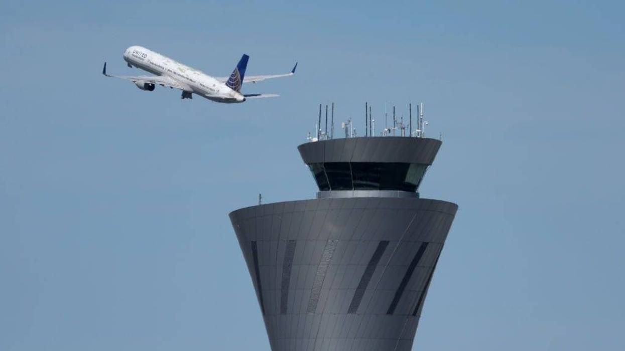 A United Airlines plane takes off from San Francisco International Airport on March 07, 2022 in San Francisco, California.