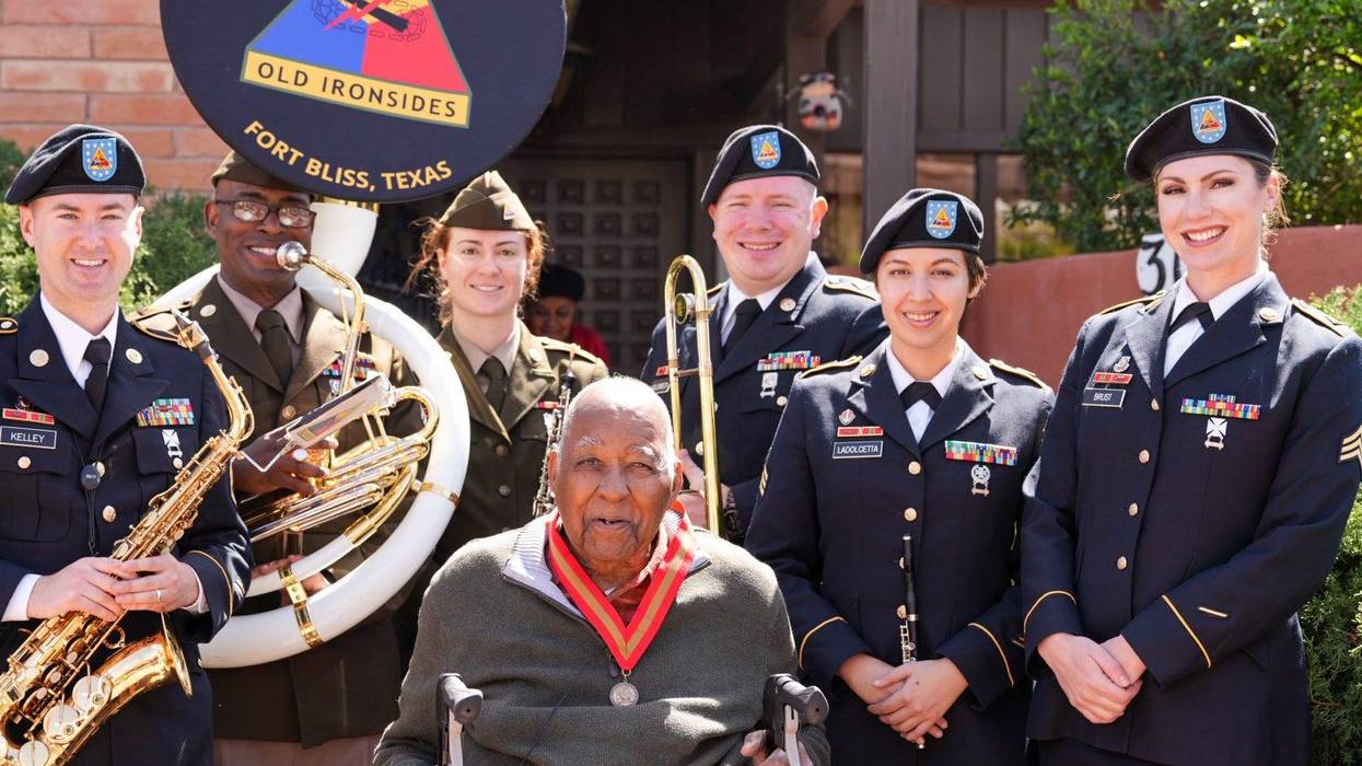 A veteran of three wars and retired major general celebrates 100th birthday with 1st Armored Division and Fort Bliss