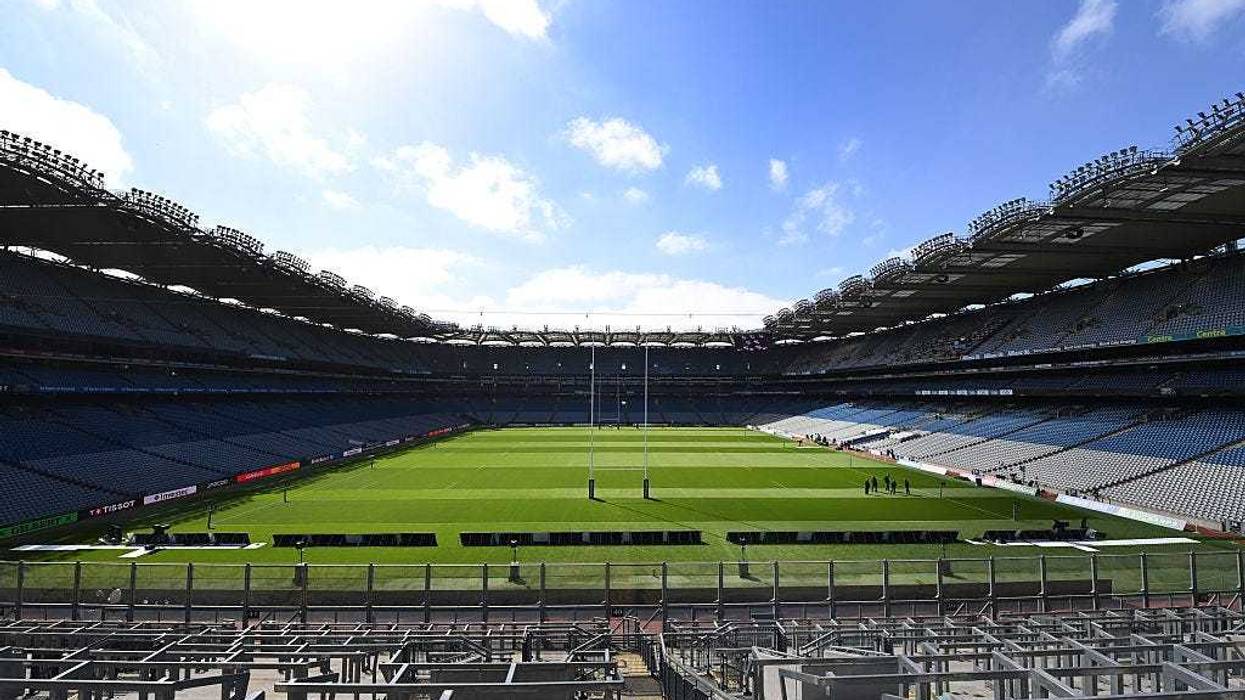 A view of Croke Park in Dublin, Ireland, which will host the NFL's first game in that country Sunday when the Minnesota Vikings take on the Pittsburgh Steelers.