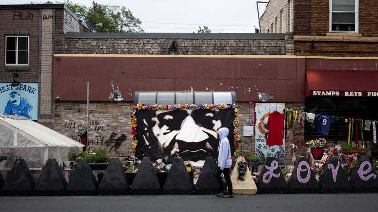 A view of George Floyd Square May 25, 2023 in Minneapolis, Minnesota.