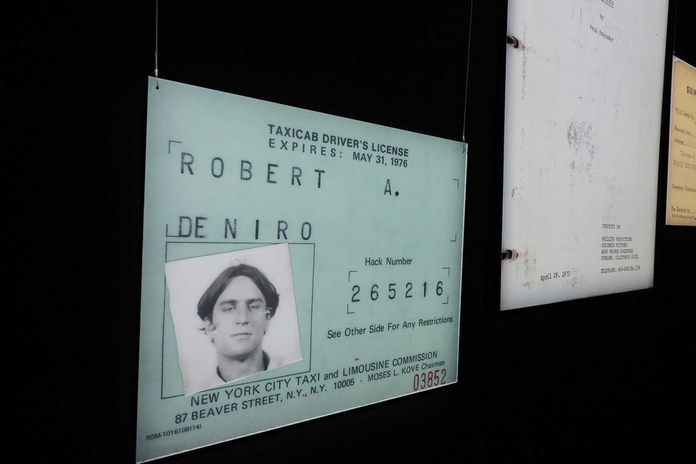 A view of Robert De Niro