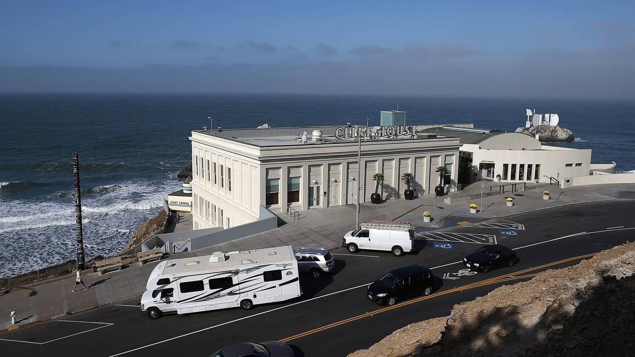 A view of the Cliff House restaurant on October 10, 2013 in San Francisco, California.