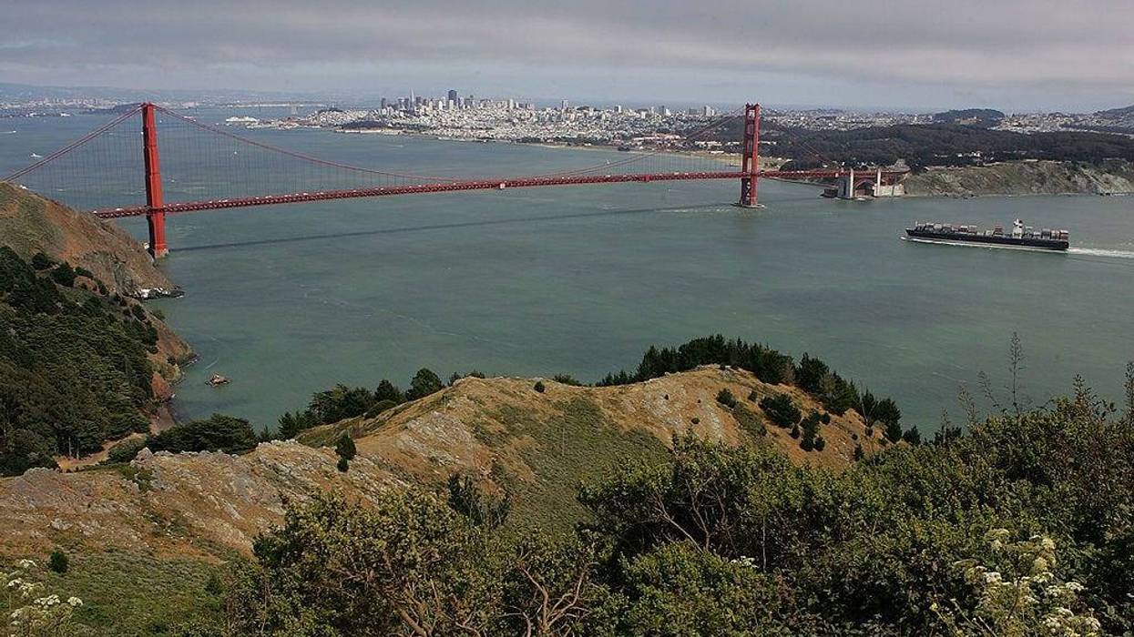 A view of the Golden Gate Bridge June 20, 2007 as seen from Sausalito, California.