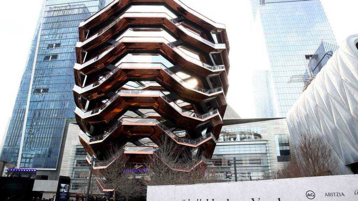 A view of the Vessel at Hudson Yards' official opening event on March 15, 2019.