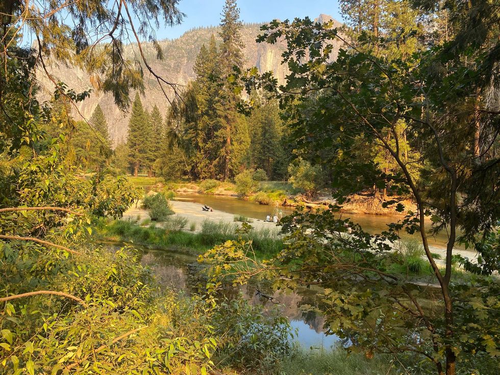 A view of Yosemite on Wednesday morning.